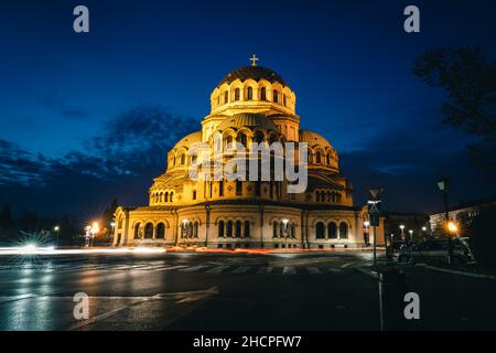 Aleksander-Nevski-Kathedrale in Sophia, Bulgarien Stockfoto