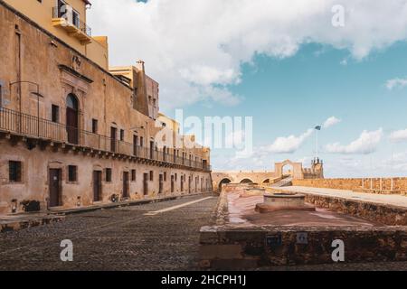 Schifffahrtsmuseum eine alte venezianische Festung in Chania, Kreta - Griechenland Stockfoto