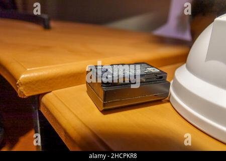 Lithium-Ionen-Akku mit 7,4V 1030mAh Marken Stockfoto