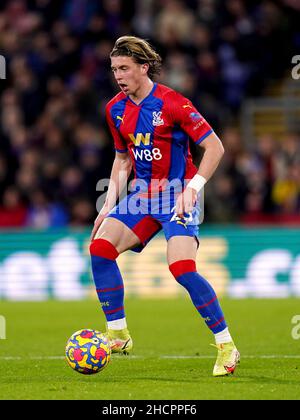 Aktenfoto vom 12-12-2021 von Conor Gallagher aus dem Crystal Palace. Hier wählt die Nachrichtenagentur der PA die Auswahl der Athleten aus, die 2022 zu sehen sind. Ausgabedatum: Freitag, 31. Dezember 2021. Stockfoto