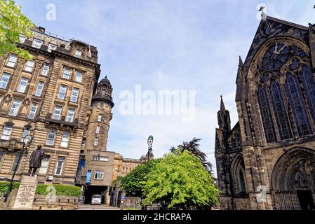 Glasgow Cathedral in Cathedral Precinct Castle Street - Glasgow Scotland Vereinigtes Königreich 23rd of July 2021 Stockfoto