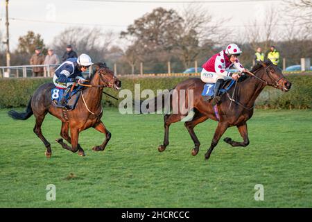 7th Rennstoßstange bei Wincanton Dezember 2nd 2021 Stockfoto