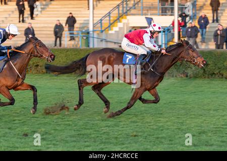 7th Rennstoßstange bei Wincanton Dezember 2nd 2021 Stockfoto