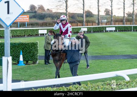 7th Rennstoßstange bei Wincanton Dezember 2nd 2021 Stockfoto