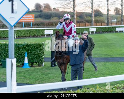 7th Rennstoßstange bei Wincanton Dezember 2nd 2021 Stockfoto