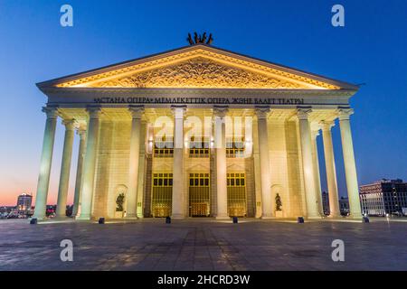 Astana Opernhaus in Astana jetzt nur-Sultan , Kasachstan Stockfoto