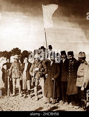 Übergabe Jerusalems an britische Truppen im Jahr WW1 Stockfoto