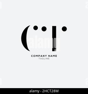 Kreatives modernes CT-Buchstaben Business Logo Design Alphabet Symbol Vektor-Symbol. Kreative, elegante CT-Logo-Vorlage mit Buchstaben. Stock Vektor