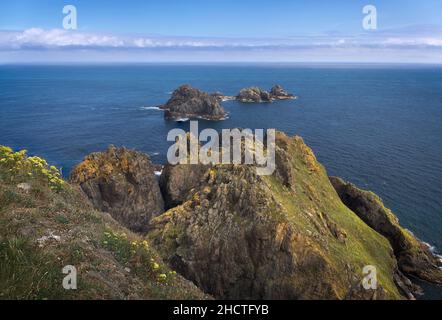 Wunderschöne Küste am Kap Ortegal, Galicien, Spanien Stockfoto