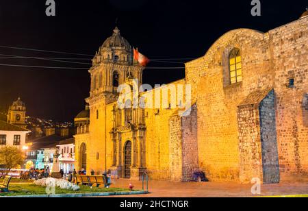 Basilika von La Merced in Cusco, Peru Stockfoto