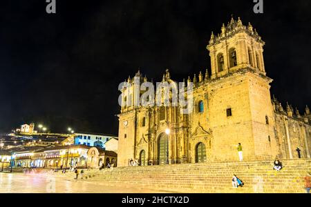 Kathedrale von Cusco in Peru Stockfoto