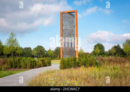 UK Police Memorial, National Memorial Arboretum, UK 2021 Stockfoto