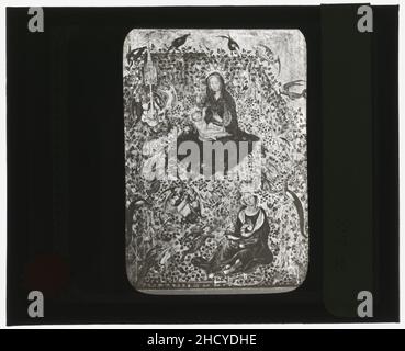 Reproduktion der Gemälde zeigt Madonna und Heiligen Katharina Stockfoto