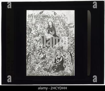 Reproduktion der Gemälde zeigt Madonna und Heiligen Katharina Stockfoto