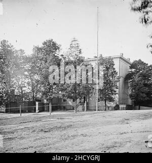 Residenz von Jefferson Davis Richmond, VA. Stockfoto