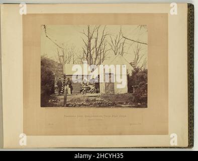 Residenz, Chefquartiermeister, 3. Armeekorps, Brandy Station - negativ von J. Gardner, positiv von Einem Gardner. Stockfoto