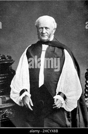 Rev. Richard Lewis, D.D., der Bischof von Llandaff - Distinguished Churchmen. Stockfoto