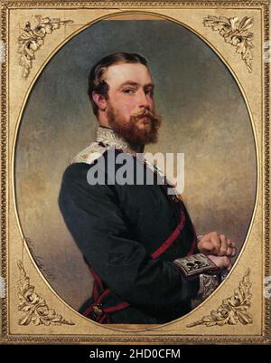 Richard Lauchert - Großherzog Ludwig IV. Von Hessen und bei Rhein. Stockfoto