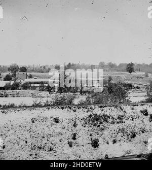 Richmond, Virginia. Blick auf Belle Isle. Stockfoto