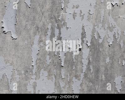 Die abblätternde Farbe auf dem Wandhintergrund Stockfoto