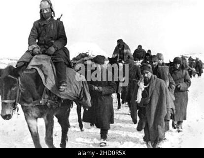 Ritirata ARMIR 4. Stockfoto