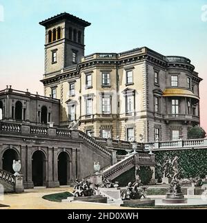 Osborne House, Isle of Wight, Viktorianischen Periode Stockfoto