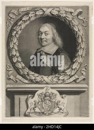 Robert Nanteuil (Französisch, 1623-1678) - Henri-Auguste de Loménie Comte de Brienne Stockfoto