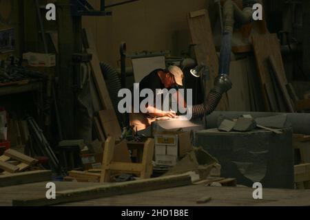 Rock of Ages Granite Quarry, Barre, VT (4755113715). Stockfoto