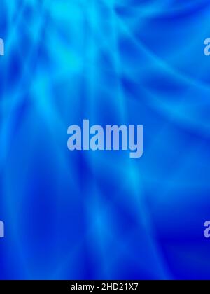 Blauer vertikaler Kunst Illustration abstrakter Hintergrund Stockfoto
