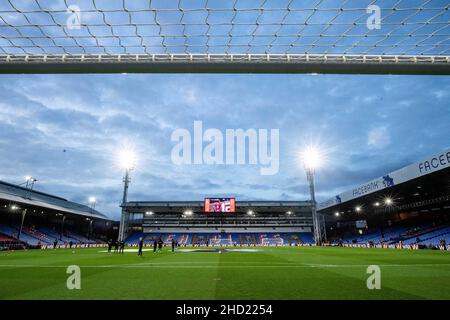 LONDON, ENGLAND - 01. JANUAR: Eine Gesamtansicht des Stadions während des Premier League-Spiels zwischen Crystal Palace und West Ham United in Selhurst P Stockfoto