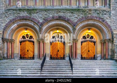 Architektur Saint Andrew's Presbyterian Church in Toronto, Kanada. Stockfoto