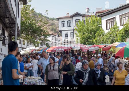 Beypazari,Ankara/Türkei - 09/17/2017:Blick auf die Straßen von Beypazari Stockfoto