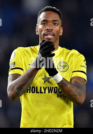 Ivan Toney von Brentford - Brighton & Hove Albion / Brentford, Premier League, Amex Stadium, Brighton, Großbritannien - 26th. Dezember 2021 nur zur redaktionellen Verwendung – es gelten die DataCo-Einschränkungen Stockfoto