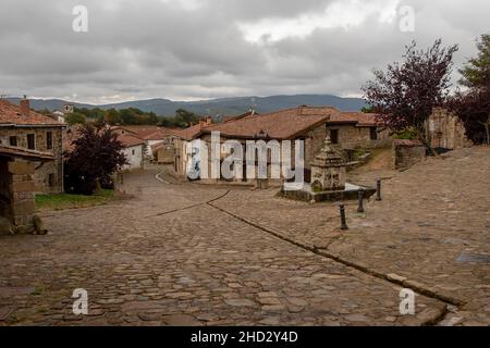 Kleine ländliche Stadt Loma Somera. Stockfoto