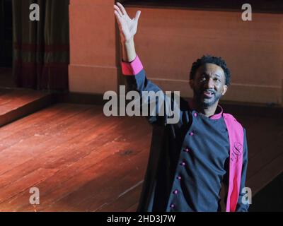 Ristori theather, Verona, Italien, 29. Dezember 2021, Eric Waddell während des Eric Waddell & The Abundant Life Singers - Music Concert Stockfoto