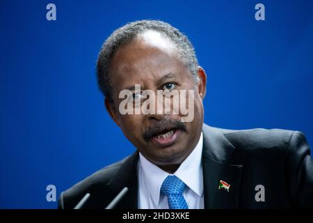 Berlin, Deutschland. 14th. Februar 2020. Abdullah Hamdok, ehemaliger Premierminister der Republik Sudan. Quelle: Bernd von Jutrczenka/dpa/Archivbild/dpa/Alamy Live News Stockfoto