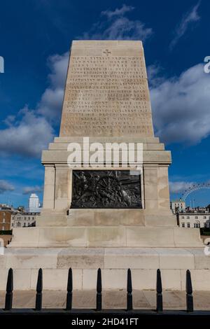 Das Guards Memorial oder Guards Division war Memorial, gegenüber der Horse Guards Parade, London, England, Großbritannien Stockfoto