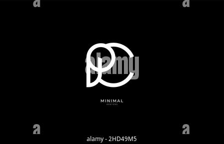 Buchstabensymbol Logo PC Stock Vektor