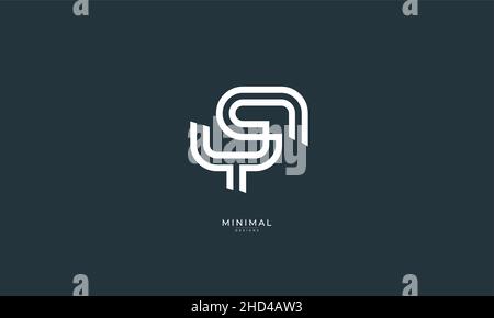 Buchstabensymbol Logo Ya oder AY Stock Vektor