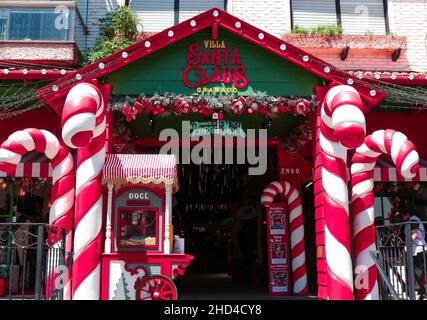 Villa Santa Claus, Gramado, Brasilien Stockfoto