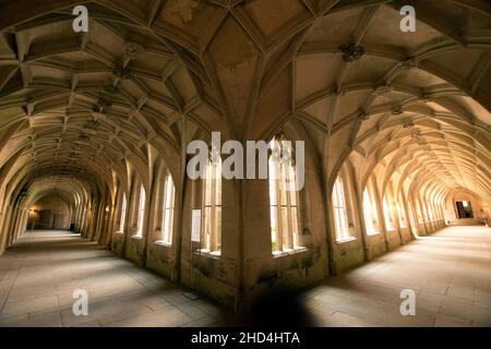 Kloster Bebenhausen (Kloster Bebenhausen), bei Tübingen, Deutschland: Kreuzgang Stockfoto