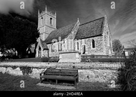 All Saints Church, Hartford Village, Cambridgeshire, England, Großbritannien Stockfoto