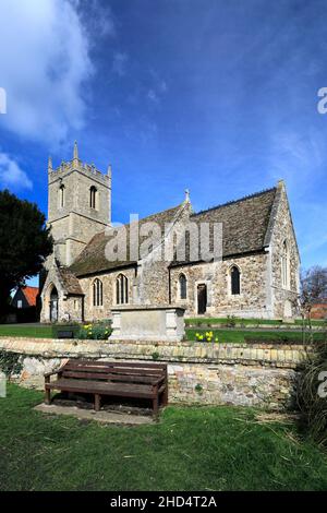 All Saints Church, Hartford Village, Cambridgeshire, England, Großbritannien Stockfoto