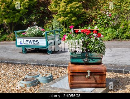 Bahnhof Lewes, East Sussex, Großbritannien. Stockfoto