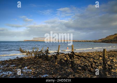 Loch na Lathaich auf der Isle of Mull. Stockfoto