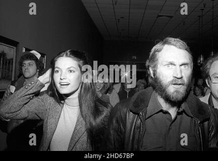 Barbara Minty und Steve McQueen um 1980 Credit: Ralph Dominguez/MediaPunch Stockfoto