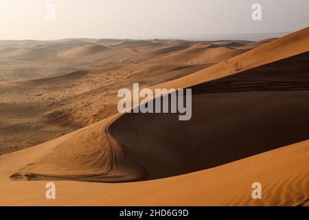 Al Qaysumah, Saudi-Arabien. 04th Januar 2022. Landschaft während der Etappe 3 der Rallye Dakar 2022 zwischen Al Qaysumah und Al Qaysumah, am 4th 2022. Januar in Al Qaysumah, Saudi-Arabien - Foto Florent Gooden / DPPI Credit: DPPI Media/Alamy Live News Stockfoto