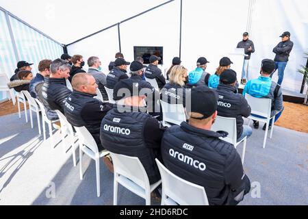 Al Qaysumah, Saudi-Arabien. 04th Januar 2022. Bailly Jean-Claude (Fra), Executive Vice President von Gaussin, Portrait während der Etappe 3 der Rallye Dakar 2022 zwischen Al Qaysumah und Al Qaysumah, am 4th 2022. Januar in Al Qaysumah, Saudi-Arabien - Foto Julien Delfosse/DPPI Credit: DPPI Media/Alamy Live News Stockfoto