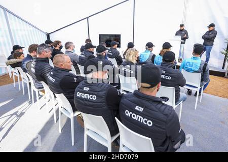 Bailly Jean-Claude (Fra), Executive Vice President von Gaussin, Portrait während der Etappe 3 der Rallye Dakar 2022 zwischen Al Qaysumah und Al Qaysumah, am 4th 2022. Januar in Al Qaysumah, Saudi-Arabien - Foto: Julien Delfosse/DPPI/LiveMedia Stockfoto