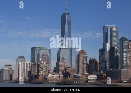 Skyline von New York City Stockfoto